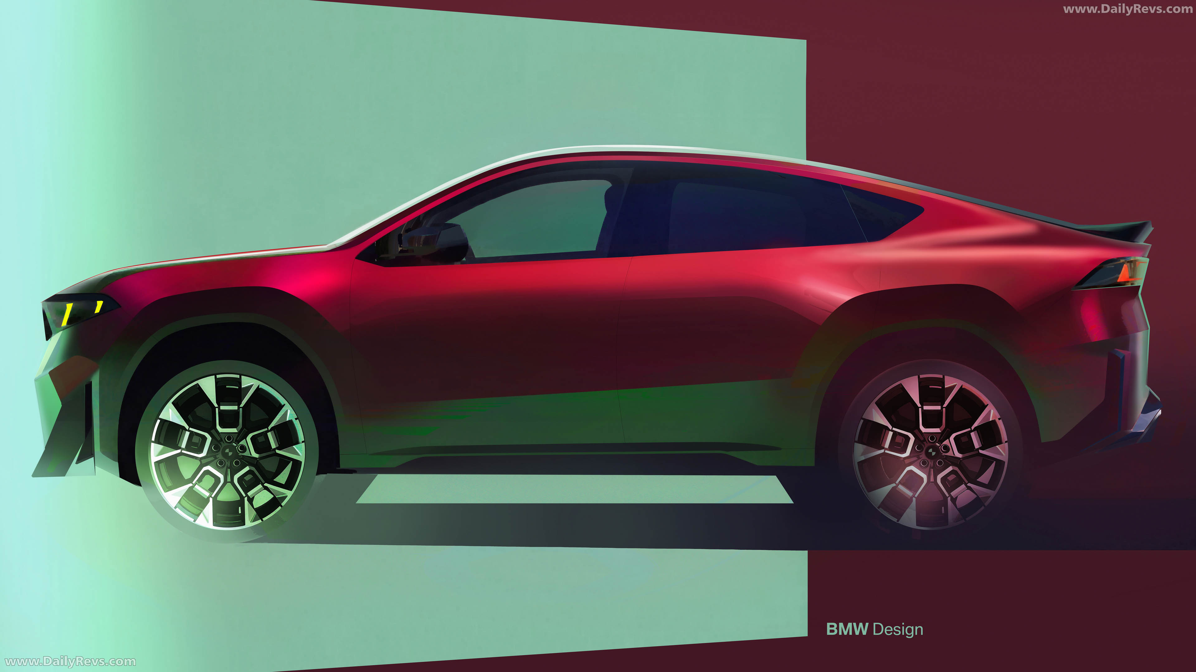 2027 BMW iX4 M60 xDrive NA7 Sketches