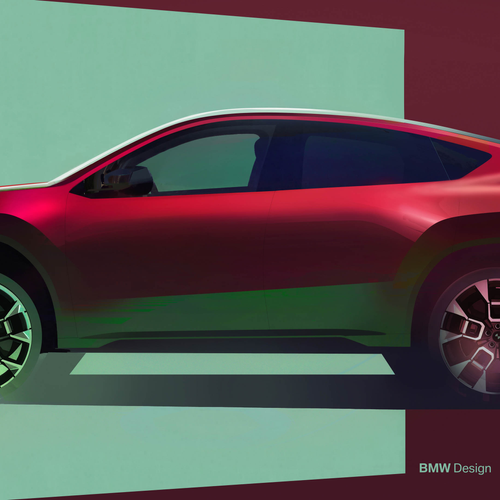 2027 BMW iX4 M60 xDrive NA7 Sketches