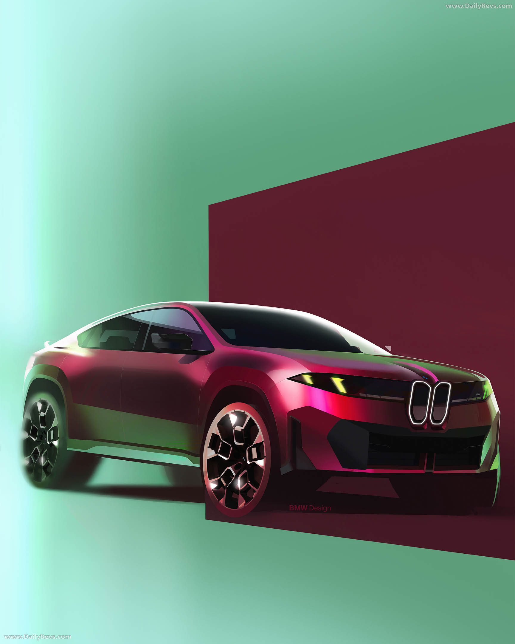 2027 BMW iX4 M60 xDrive NA7 Sketches