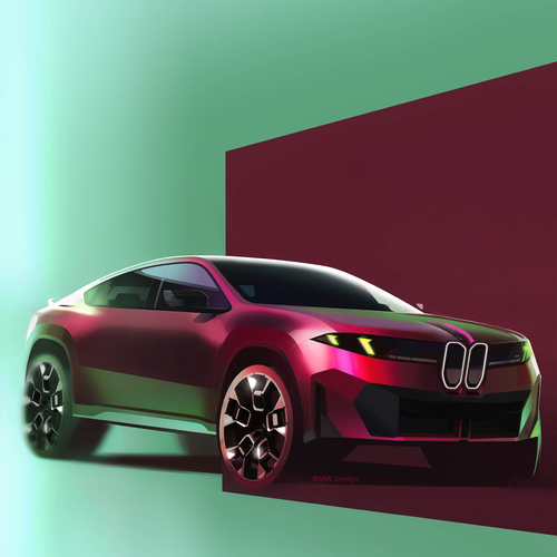 2027 BMW iX4 M60 xDrive NA7 Sketches