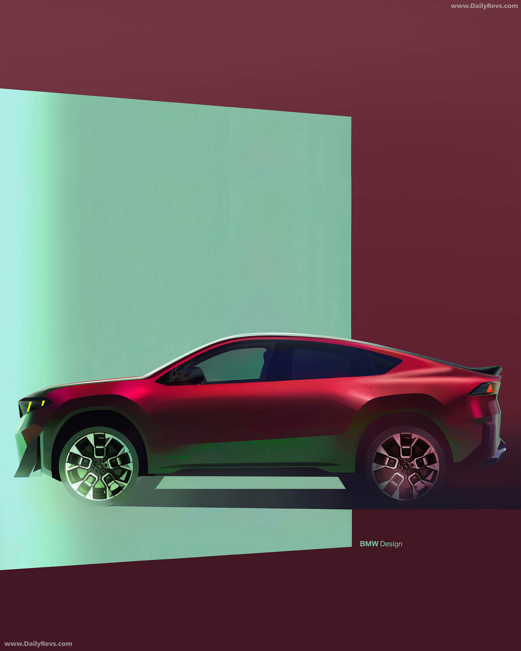 2027 BMW iX4 M60 xDrive NA7 Sketches