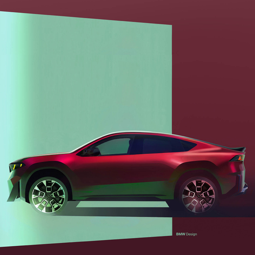 2027 BMW iX4 M60 xDrive NA7 Sketches
