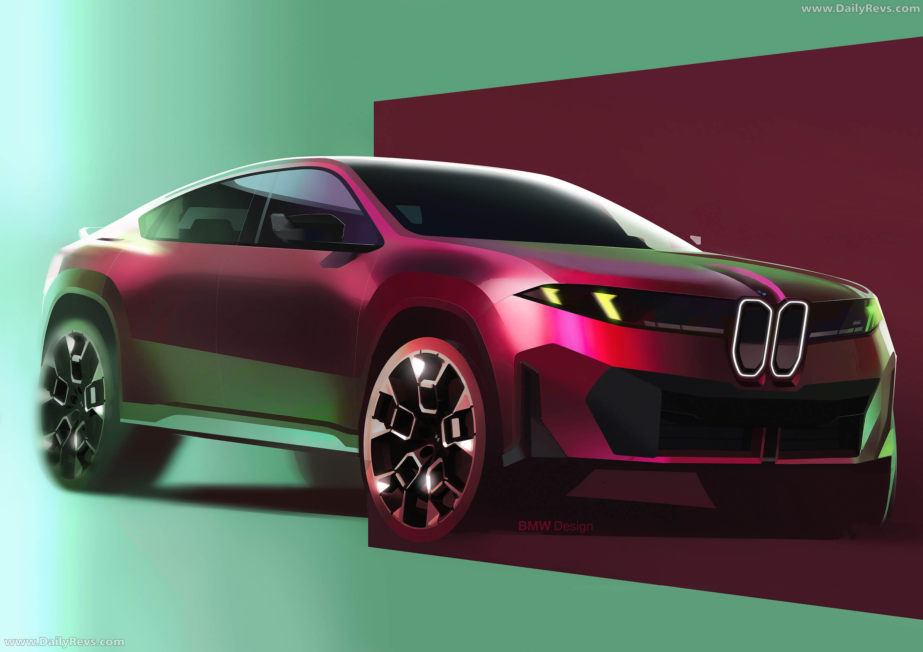 2027 BMW iX4 M60 xDrive NA7 Sketches