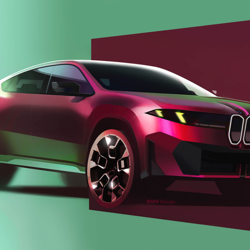 2027 BMW iX4 M60 xDrive NA7 Sketches