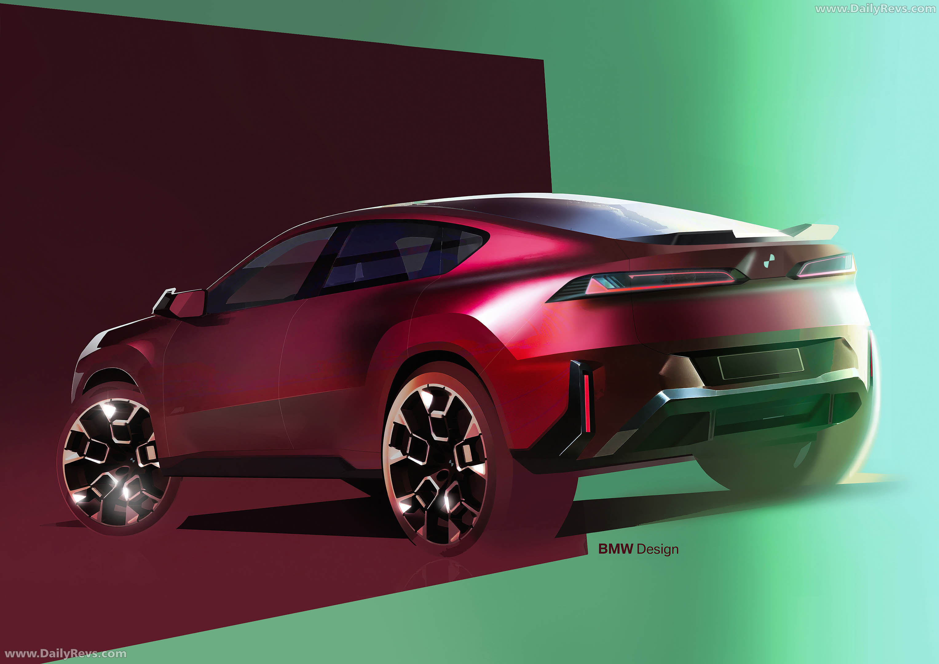 2027 BMW iX4 M60 xDrive NA7 Sketches