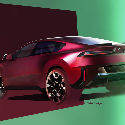 2027 BMW iX4 M60 xDrive NA7 Sketches