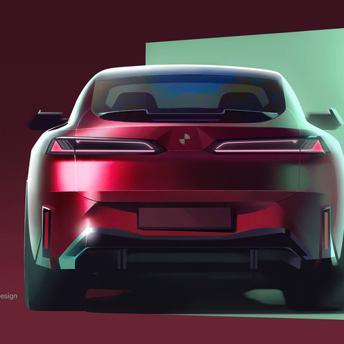 2027 BMW iX4 M60 xDrive NA7 Sketches