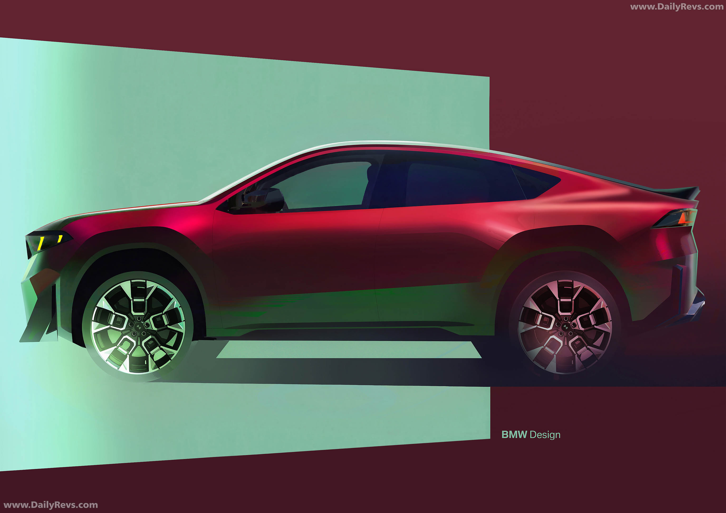 2027 BMW iX4 M60 xDrive NA7 Sketches