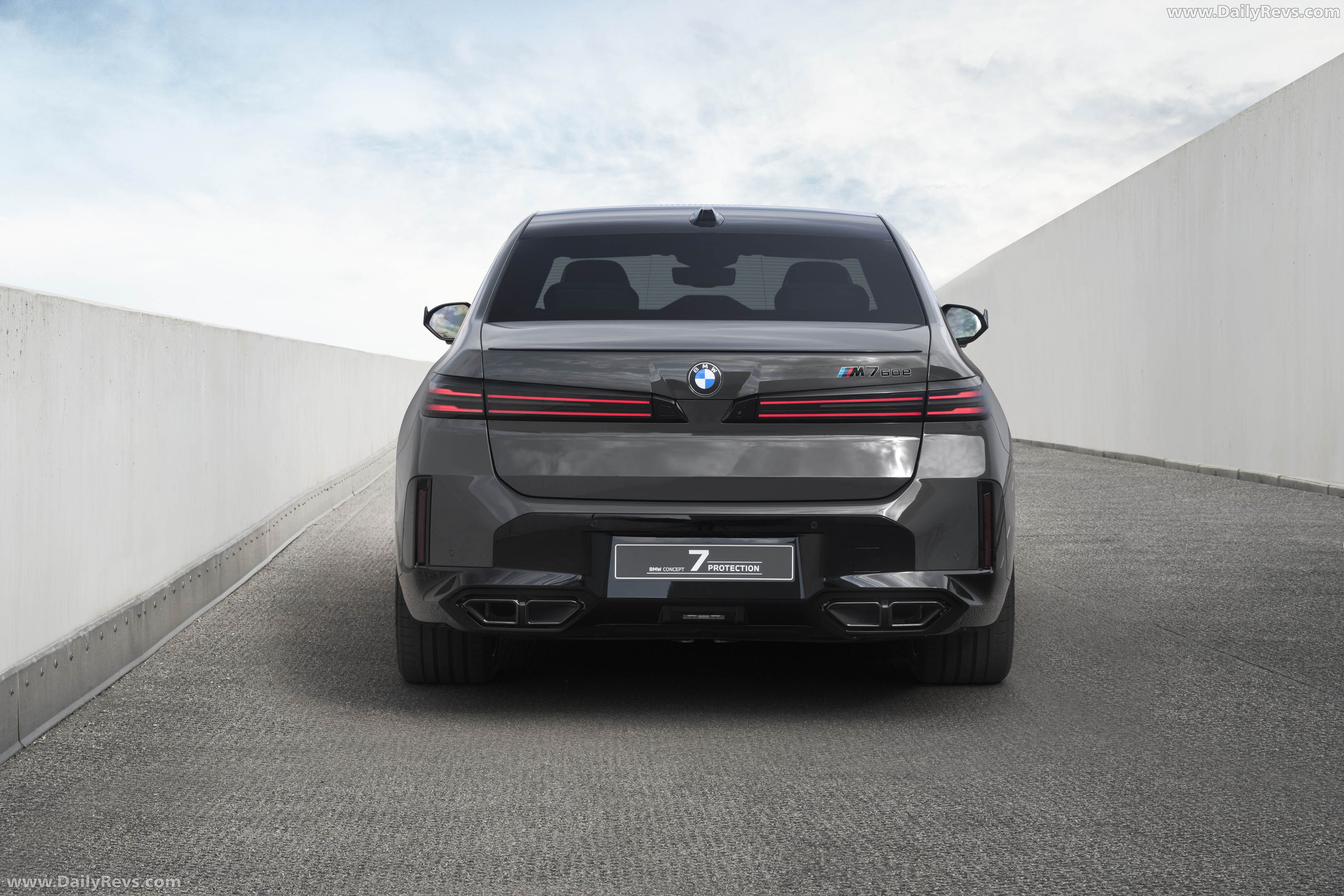 2026 BMW Concept 7 Protection Rear View