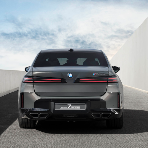 2026 BMW Concept 7 Protection Rear View