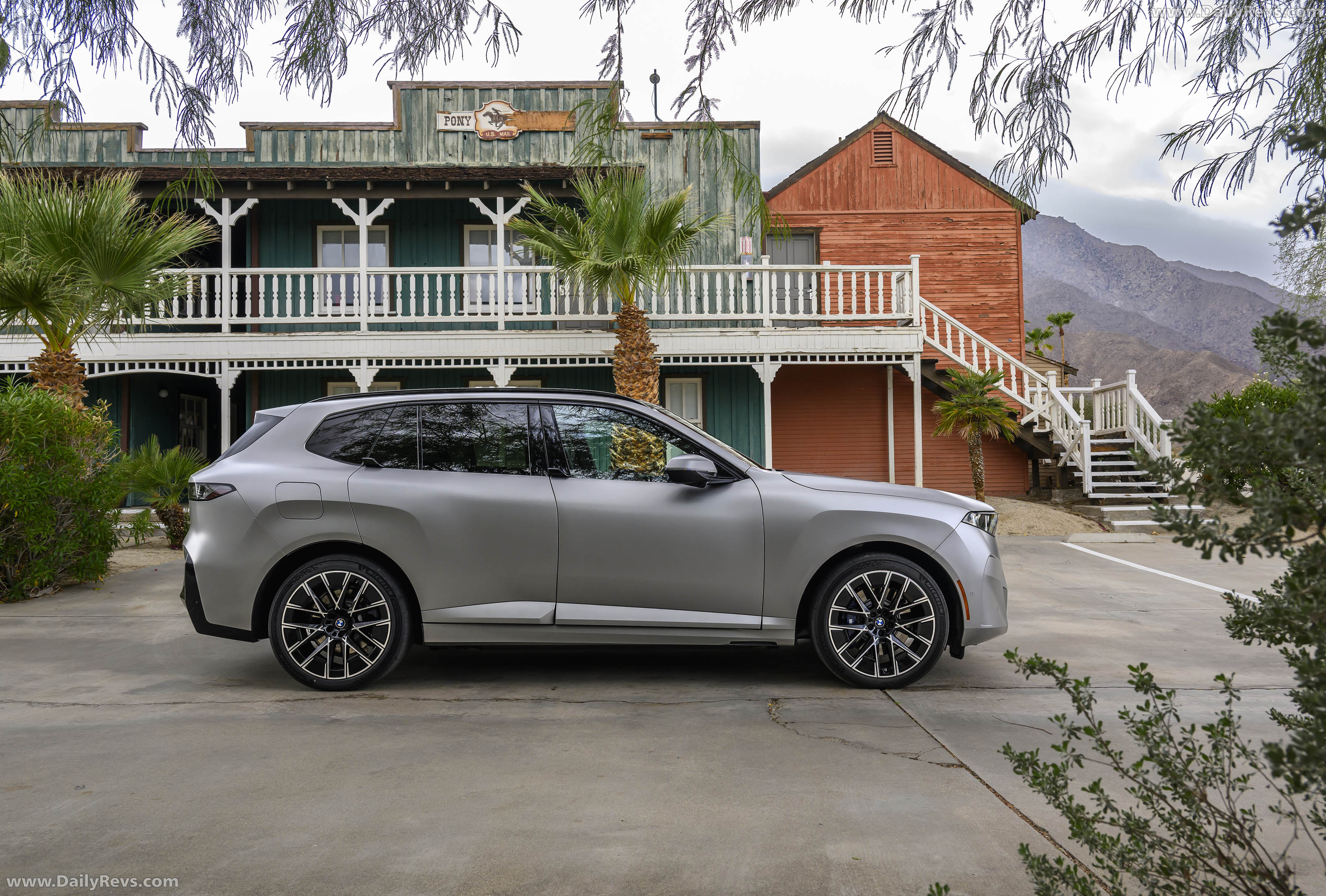 2027 BMW iX5 60 xDrive M Sport Package G65 Side View