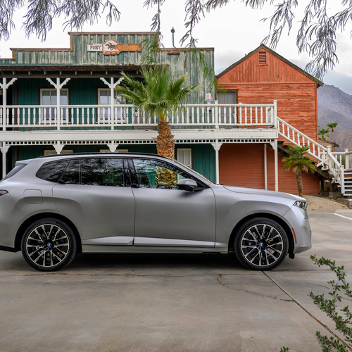 2027 BMW iX5 60 xDrive M Sport Package G65 Side View