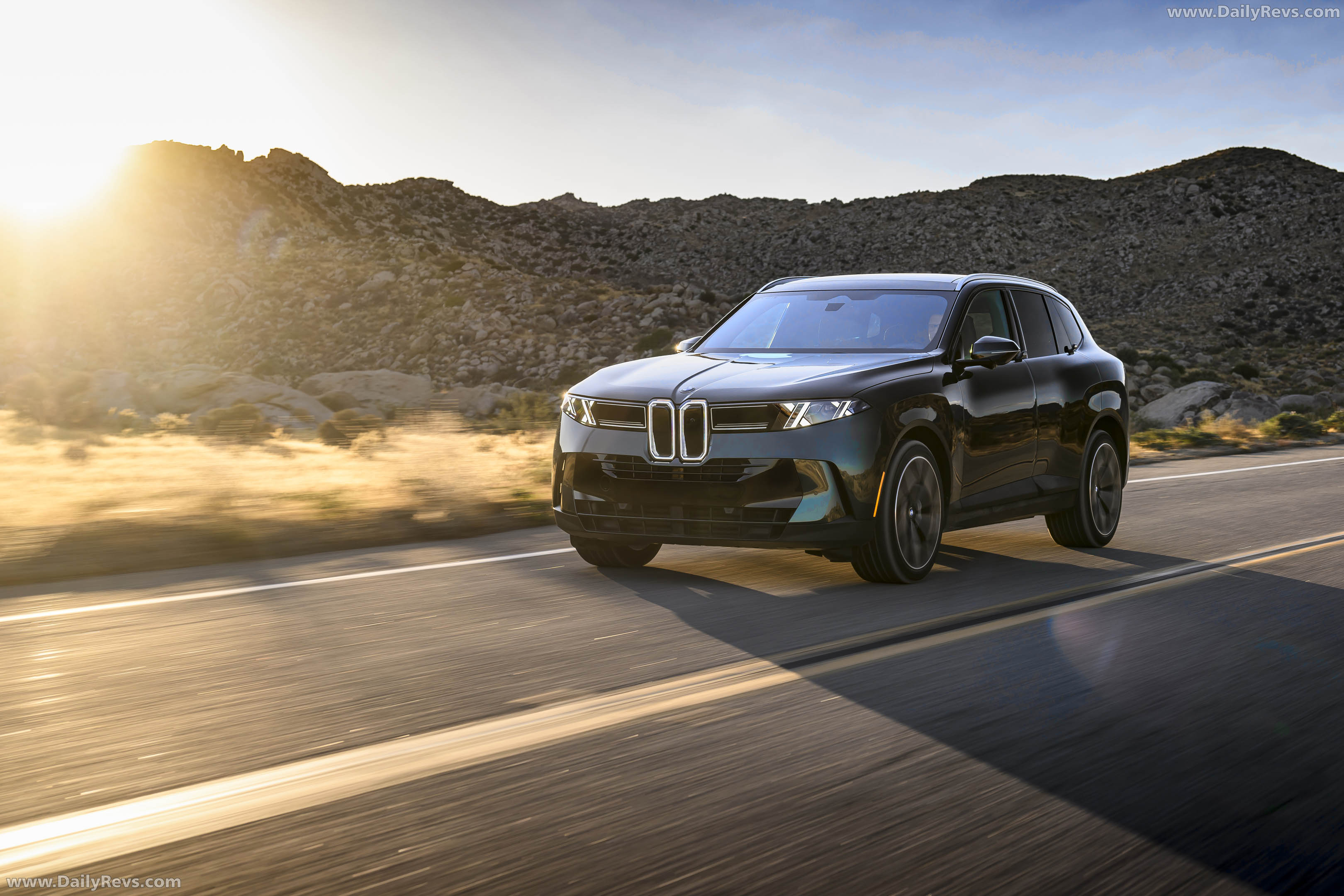 2027 BMW X5 40 xDrive G65 Vancouver Green Front View