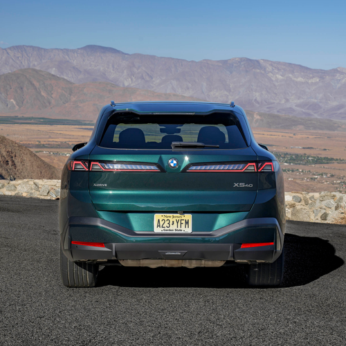 2027 BMW X5 40 xDrive G65 Vancouver Green Rear View