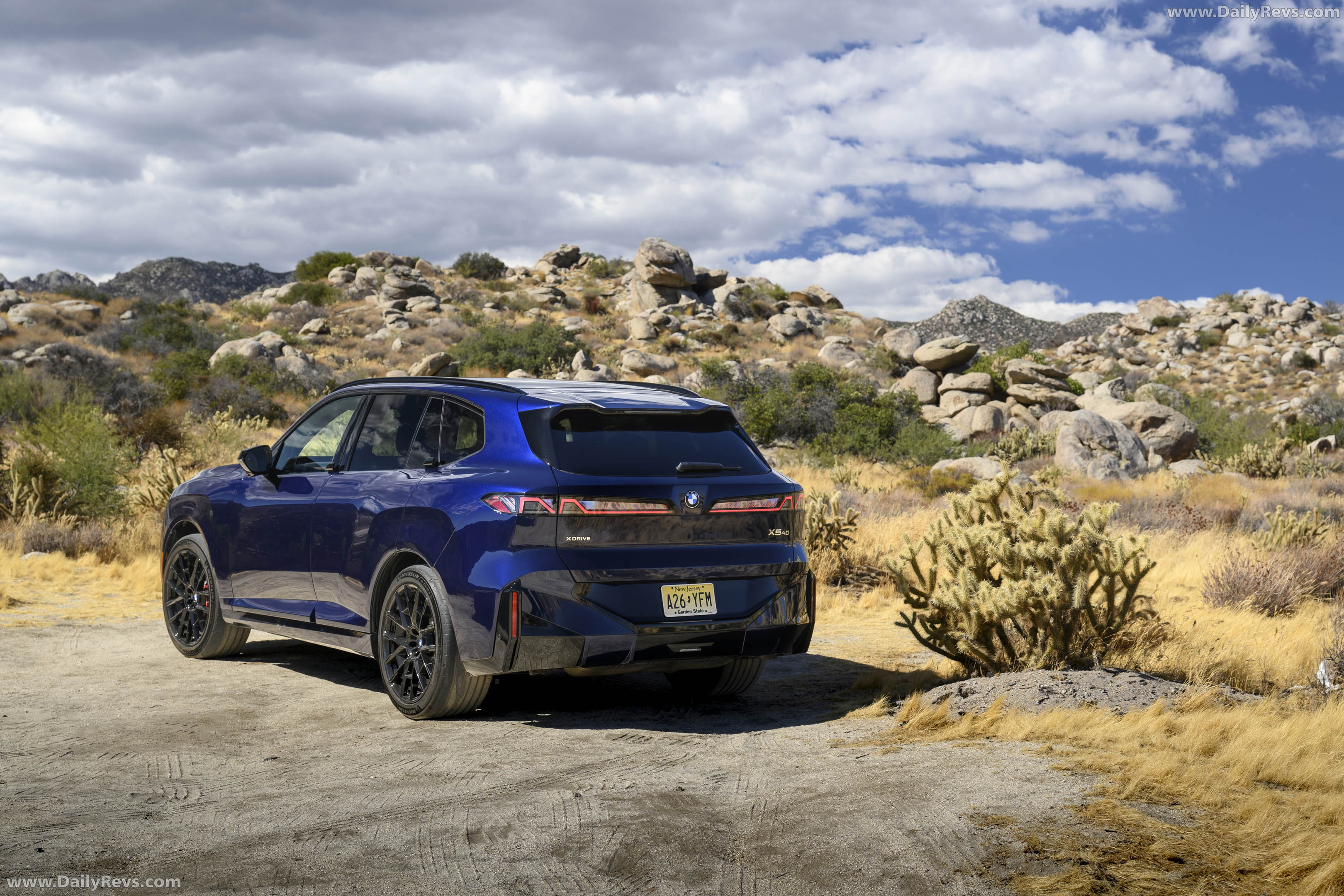 2027 BMW X5 40 xDrive M Sport Package Pro G65 Rear View