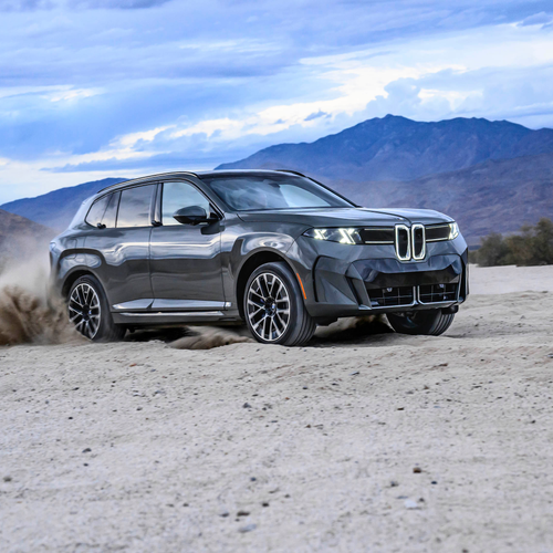 2027 BMW iX5 60 xDrive G65 Pine Grey Front View