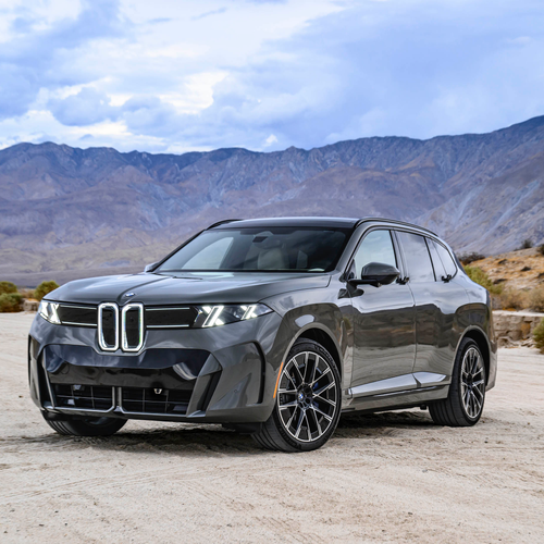 2027 BMW iX5 60 xDrive G65 Pine Grey Front View