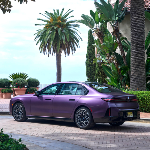 2027 BMW 740 xDrive M Sport Package Pro G70 Rear View