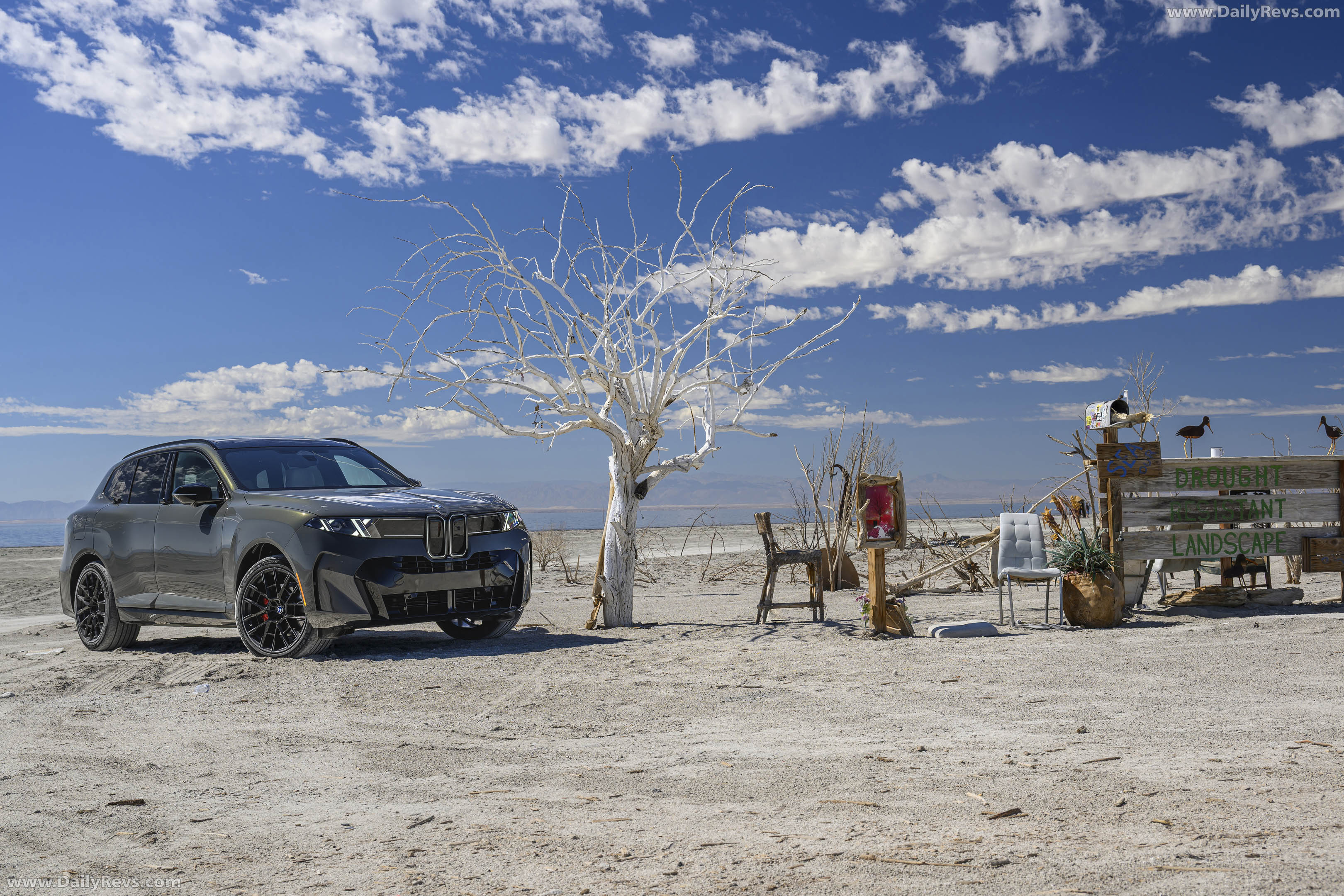 2027 BMW X5 40 xDrive G65 Dravit Grey Front View