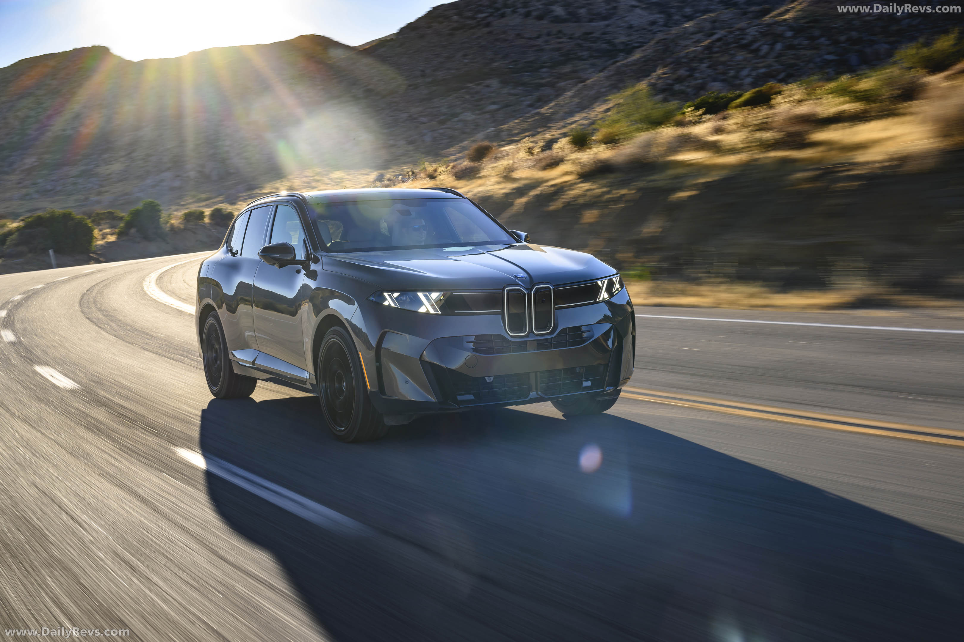 2027 BMW X5 40 xDrive G65 Dravit Grey Front View