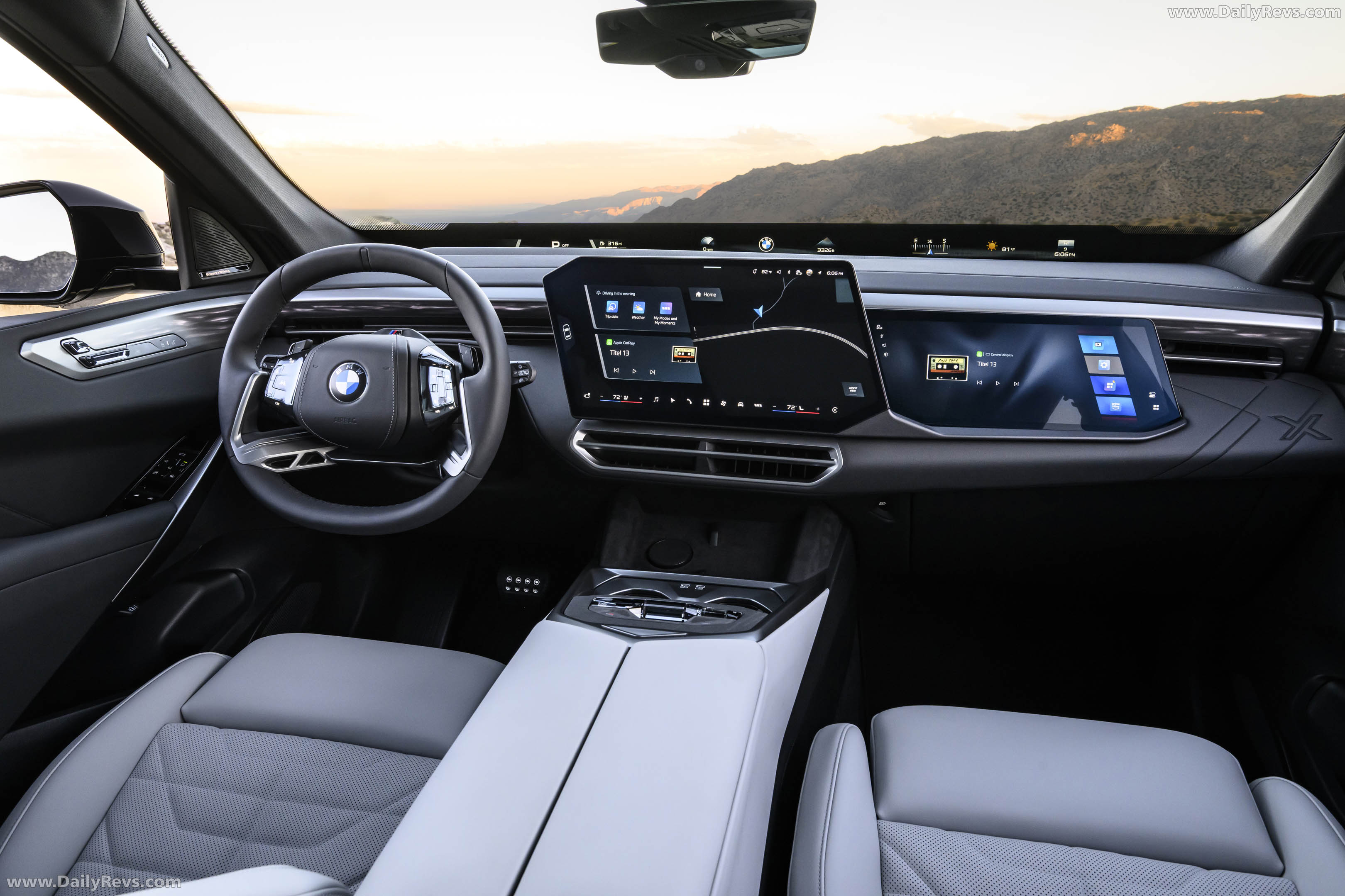2027 BMW X5 40 xDrive G65 Dravit Grey Interior
