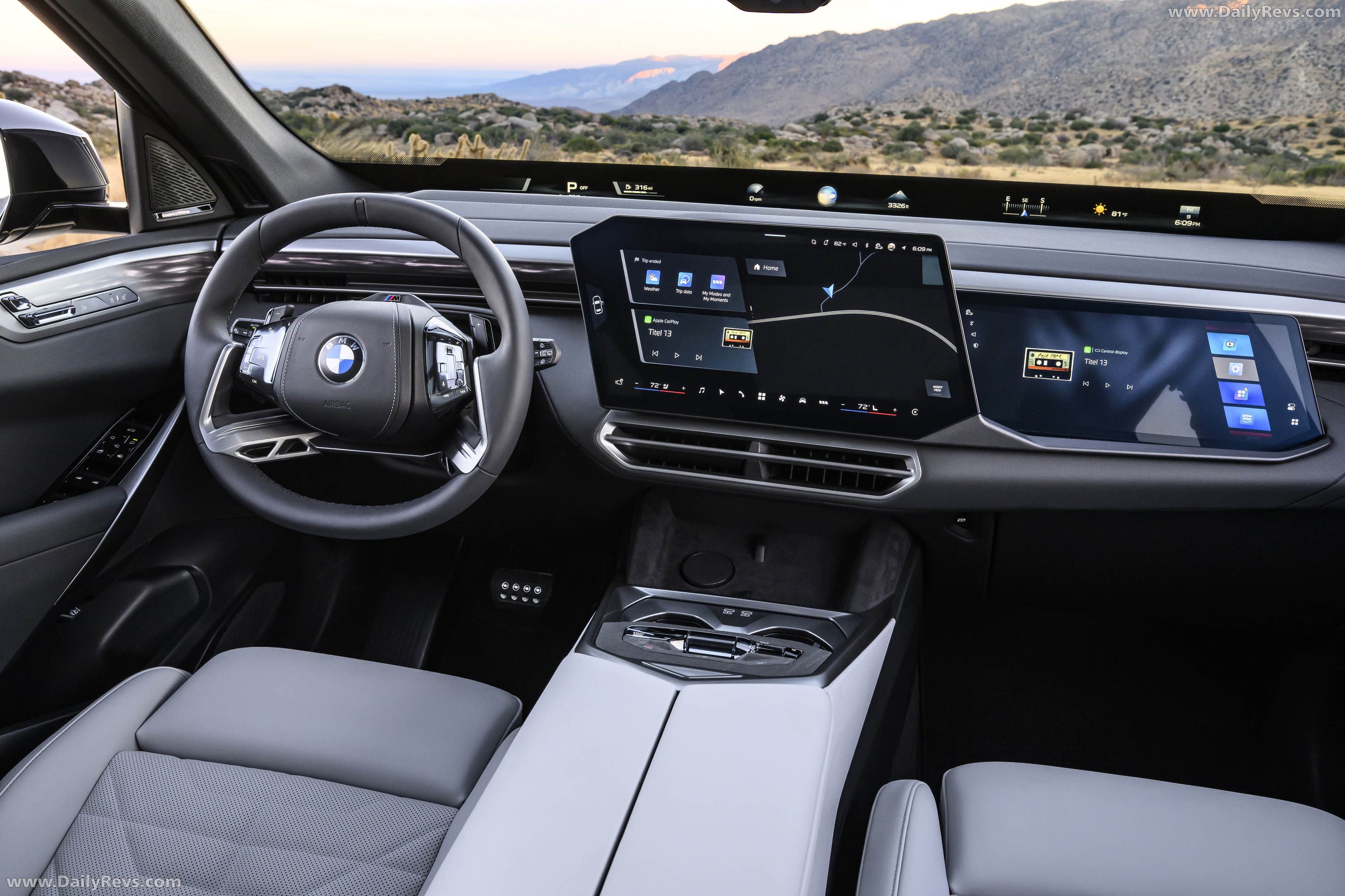 2027 BMW X5 40 xDrive G65 Dravit Grey Interior