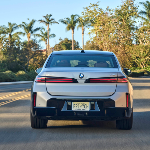 2027 BMW 740 xDrive M Sport Package G70 Rear View