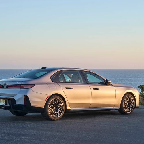 2027 BMW 740 xDrive M Sport Package G70 Rear View
