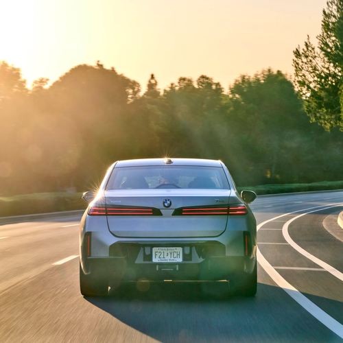 2027 BMW 740 xDrive M Sport Package G70 Rear View