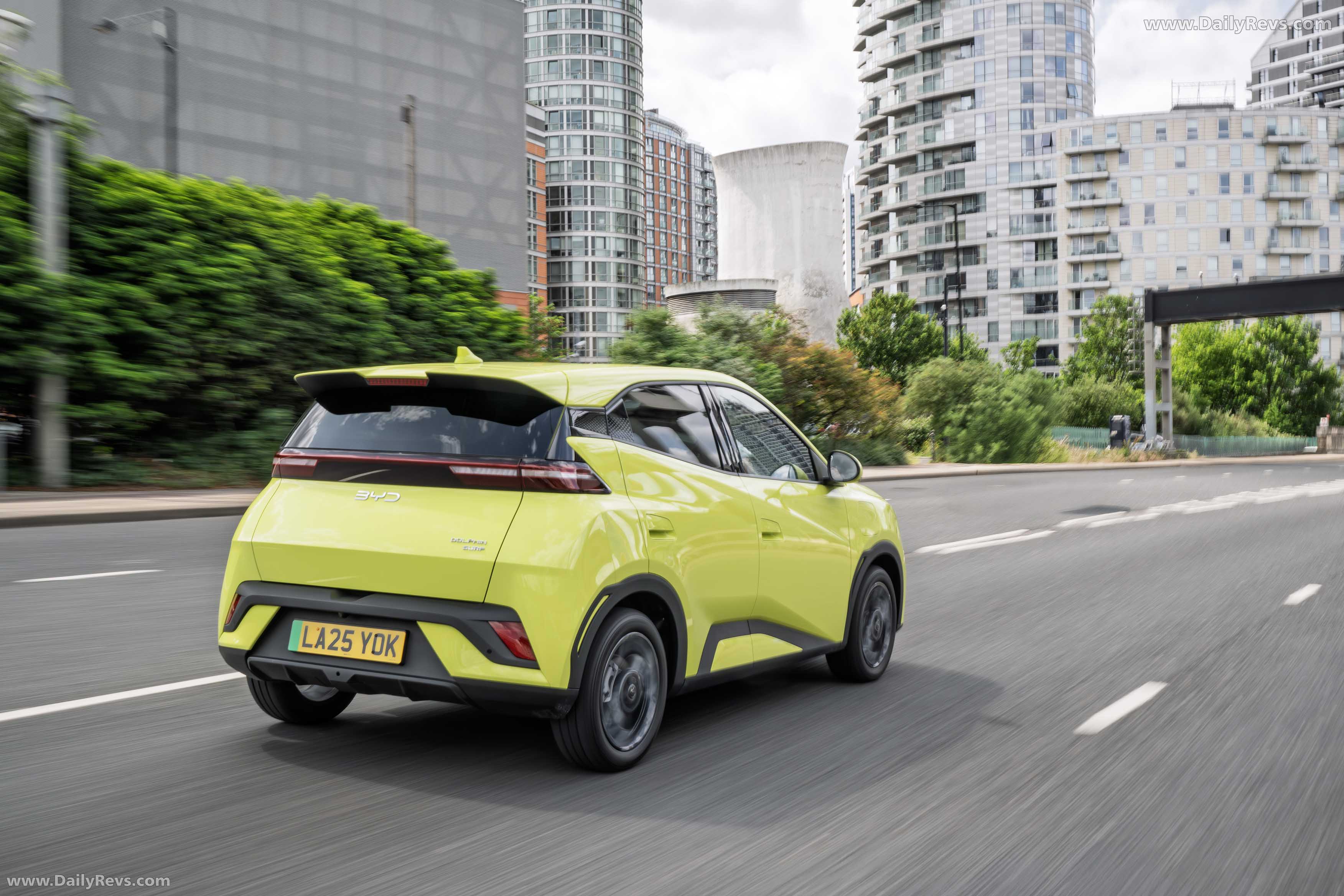 2025 BYD Dolphin Surf UK Version Rear View