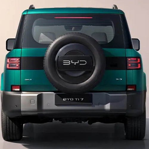 2027 BYD Ti 7 Rear View