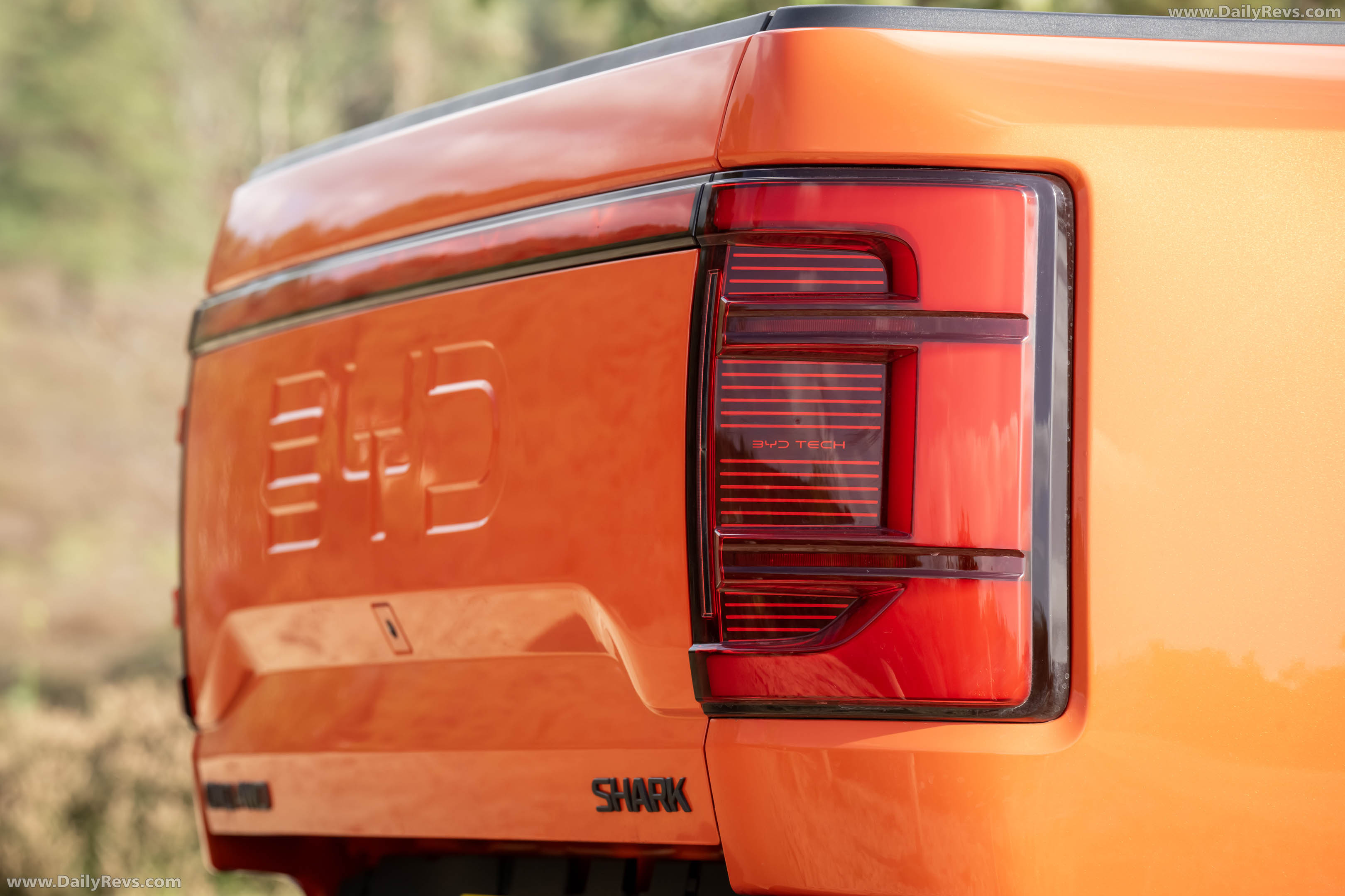 2026 BYD Shark Sunrise Orange Exterior