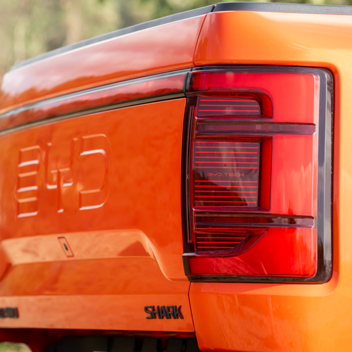 2026 BYD Shark Sunrise Orange Exterior