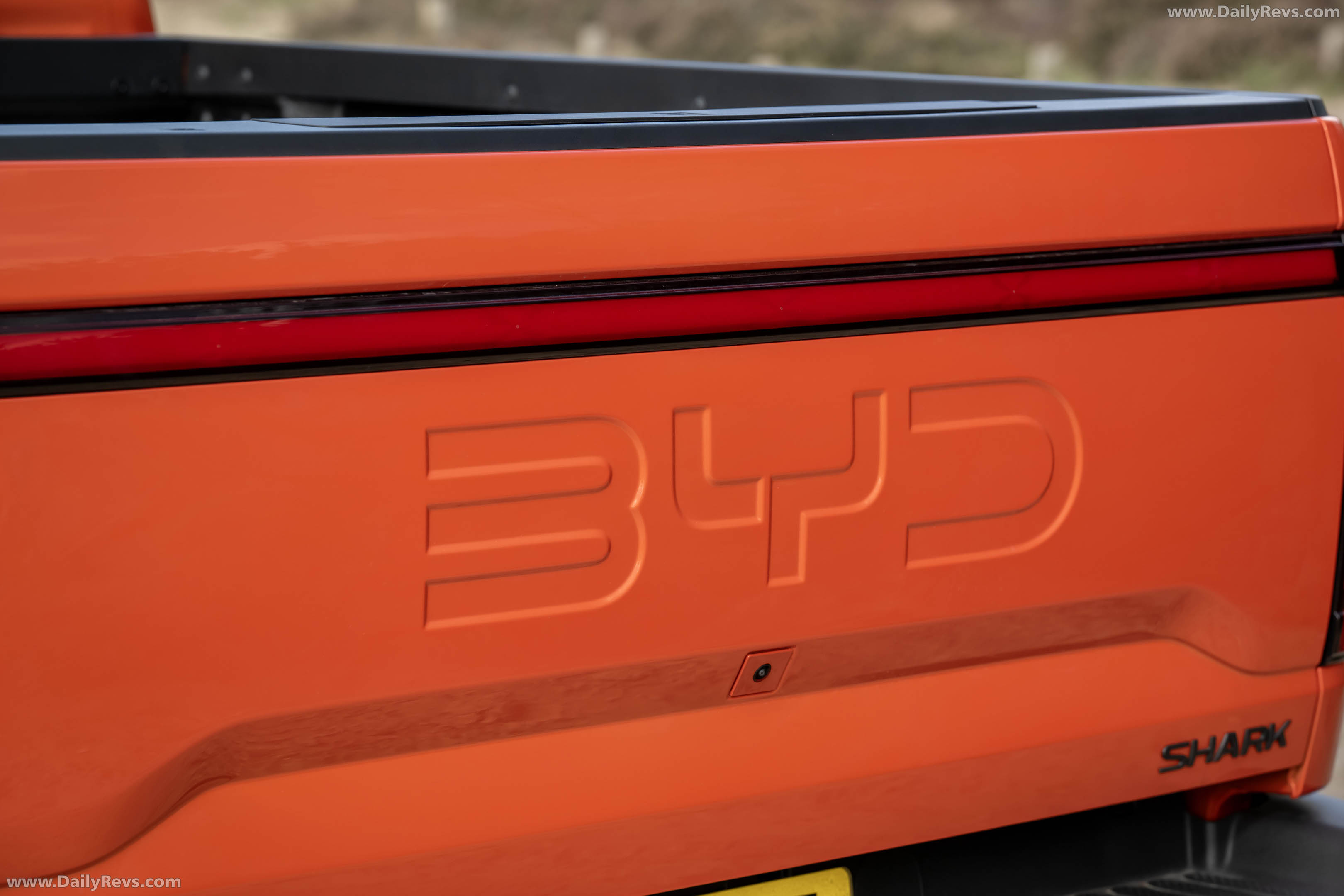 2026 BYD Shark Sunrise Orange Exterior