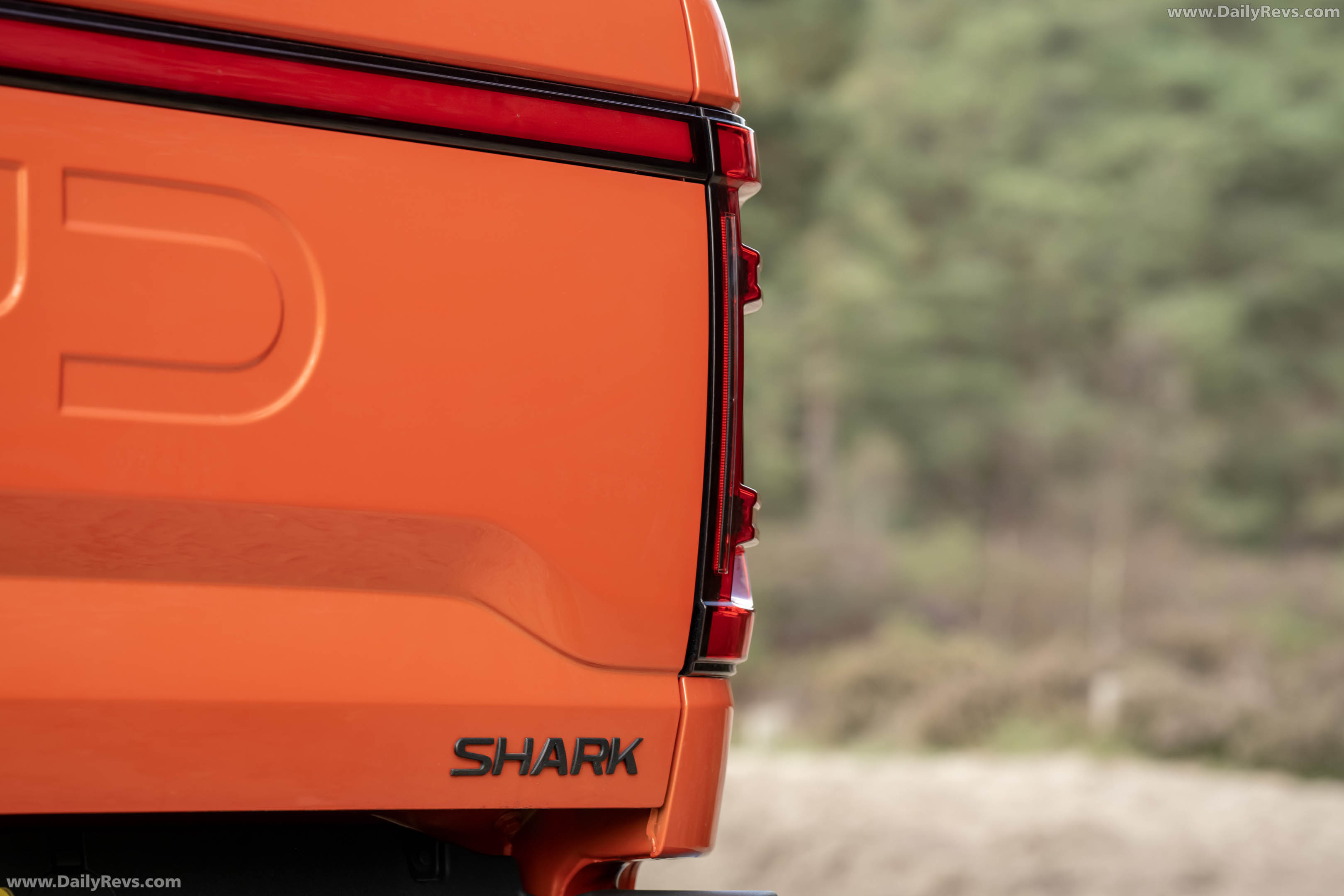 2026 BYD Shark Sunrise Orange Exterior
