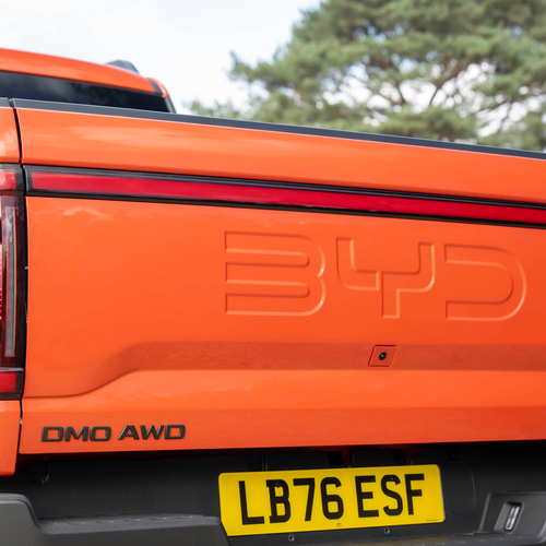 2026 BYD Shark Sunrise Orange Exterior