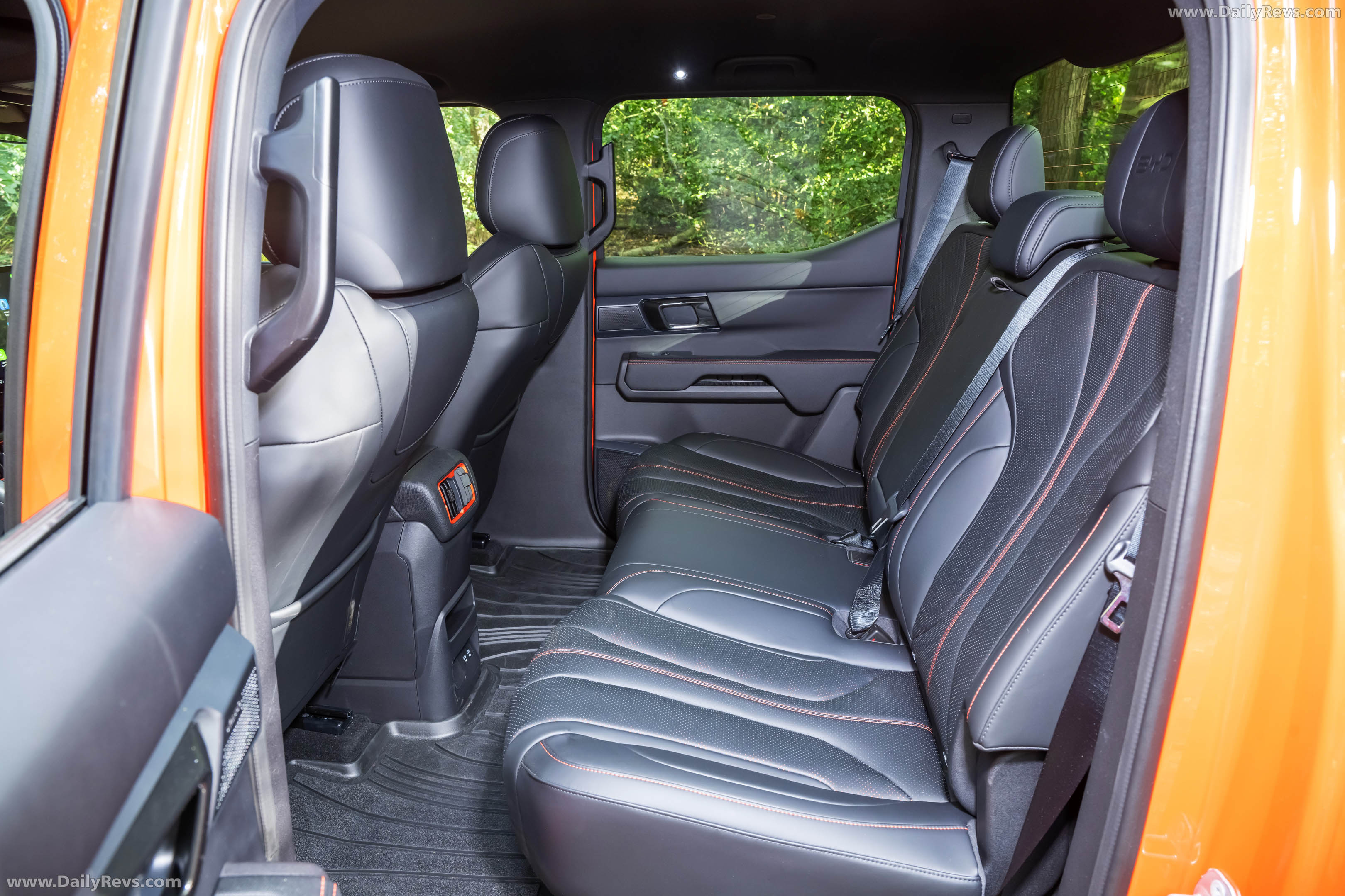 2026 BYD Shark Sunrise Orange Interior