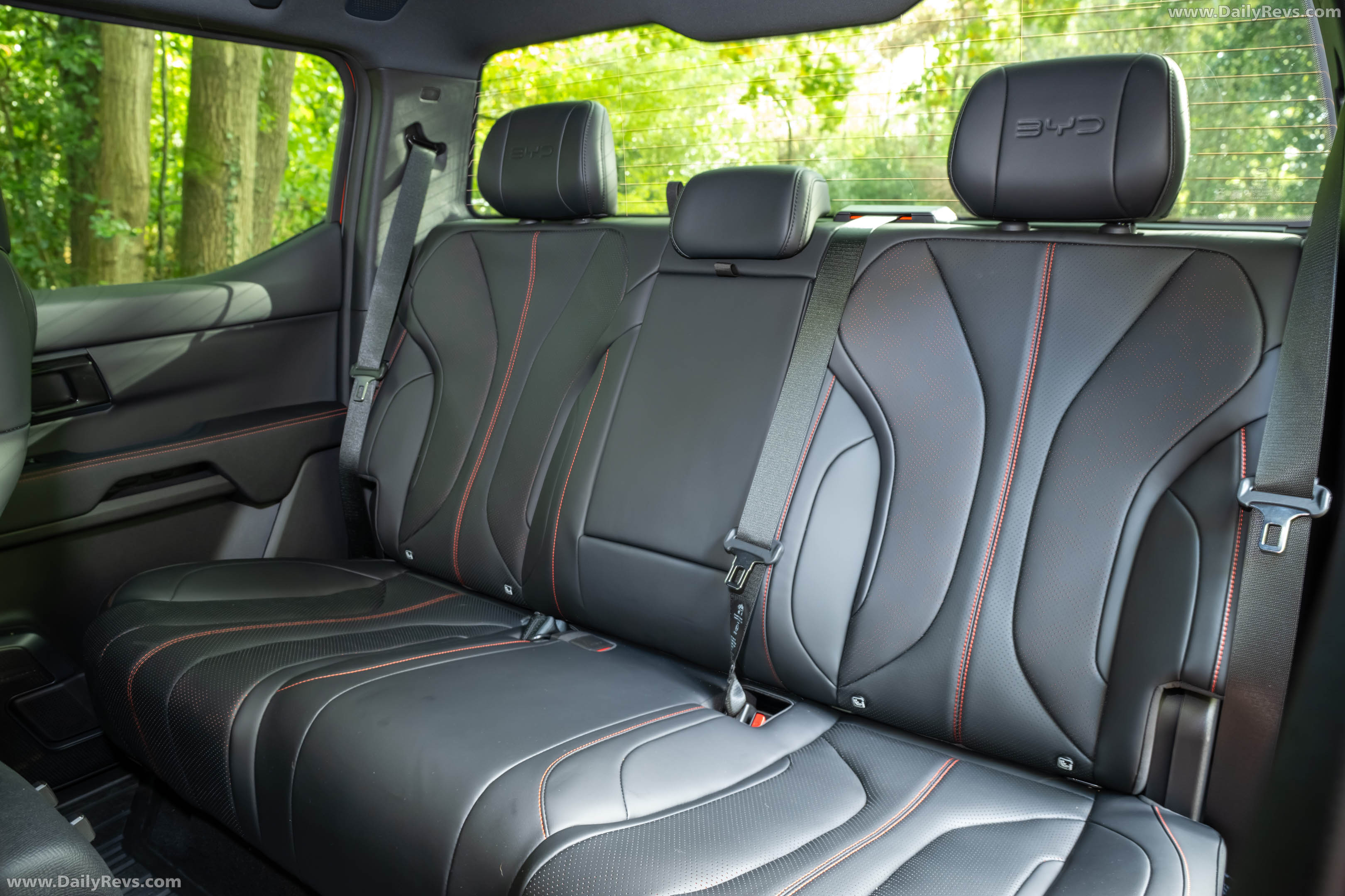 2026 BYD Shark Sunrise Orange Interior