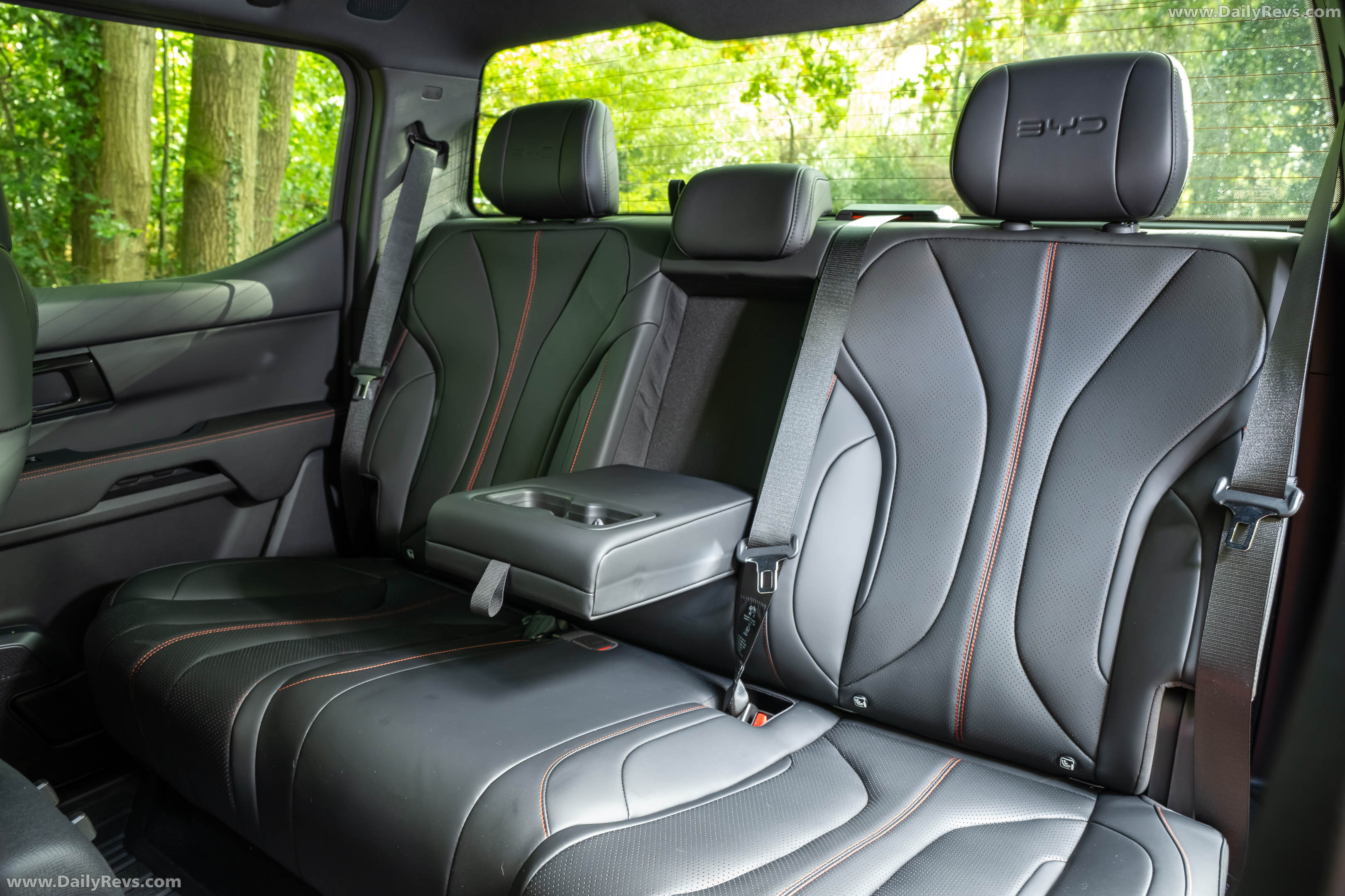 2026 BYD Shark Sunrise Orange Interior