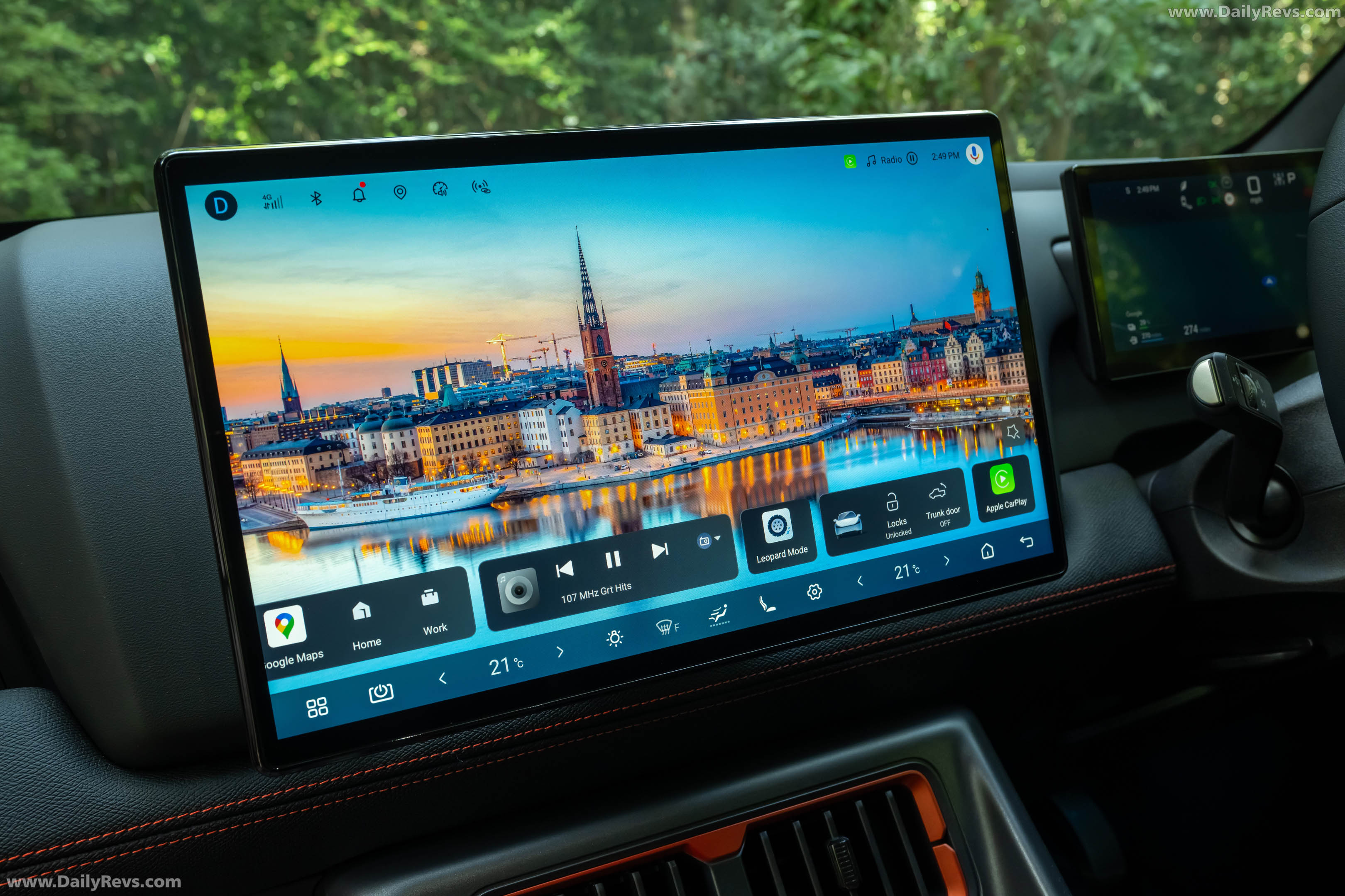 2026 BYD Shark Sunrise Orange Interior