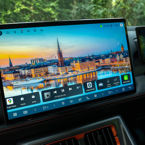 2026 BYD Shark Sunrise Orange Interior