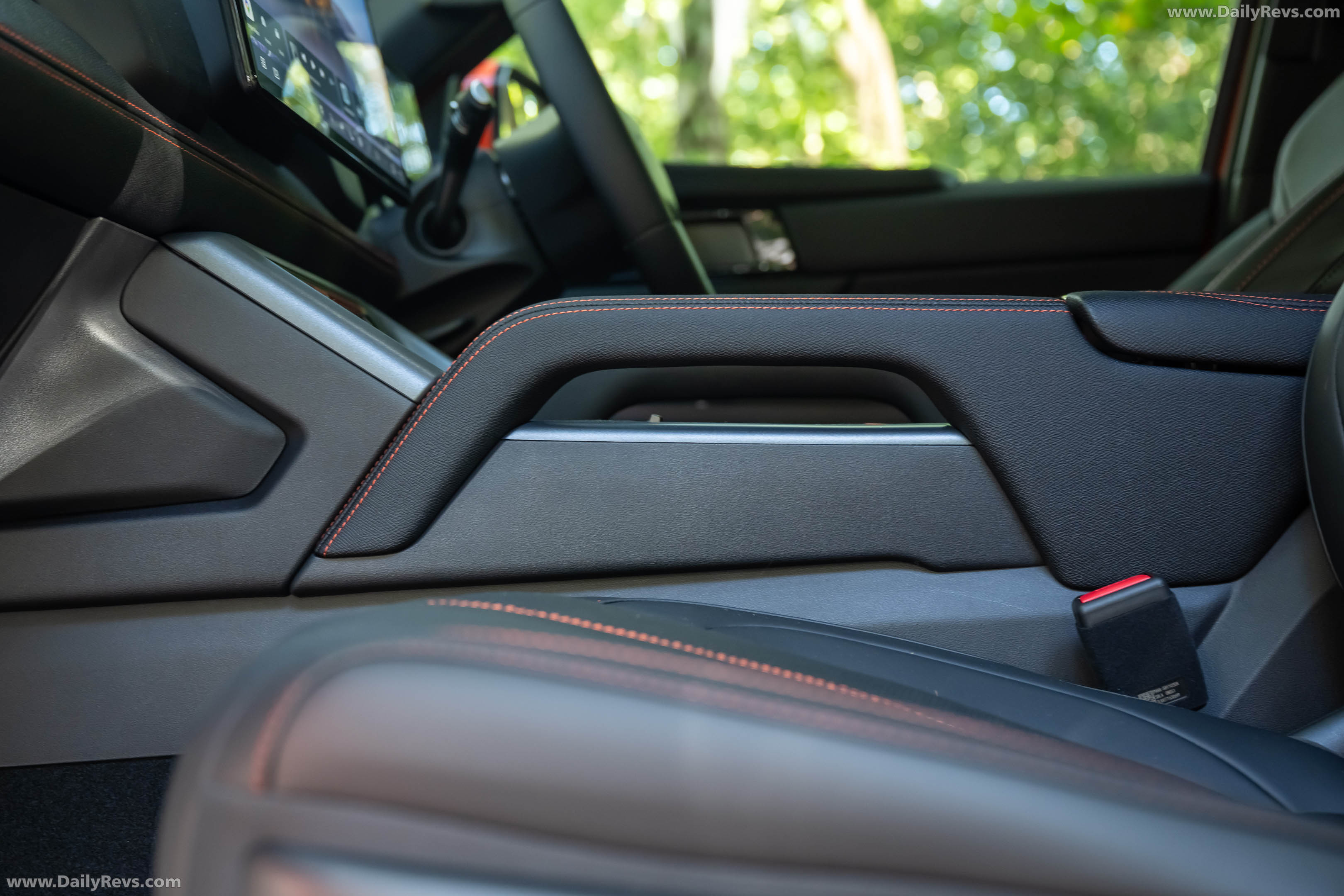 2026 BYD Shark Sunrise Orange Interior