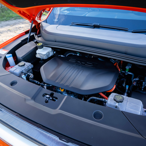 2026 BYD Shark Sunrise Orange Engine