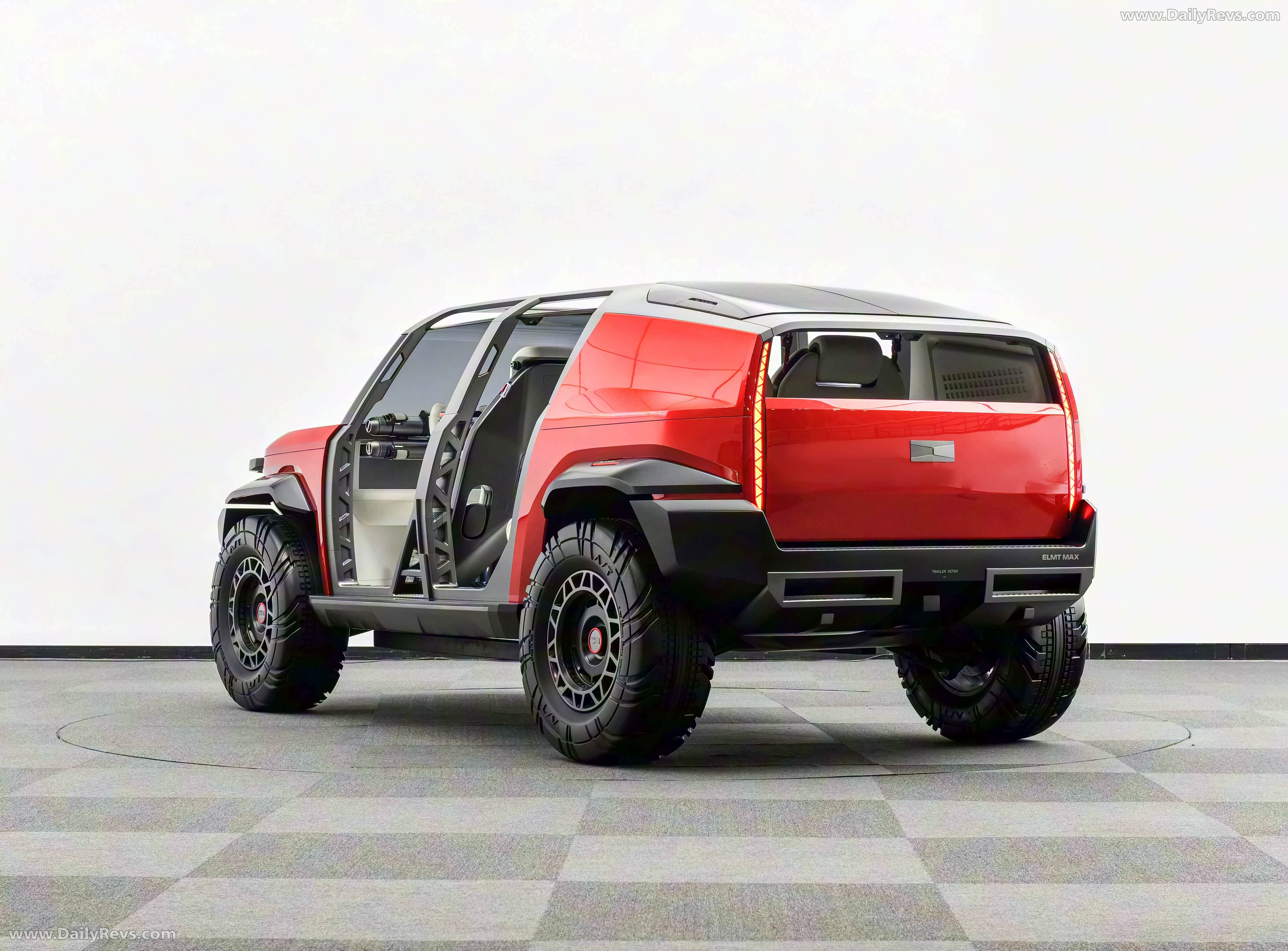 2025 Beijing Auto ELMT Max Concept Rear View