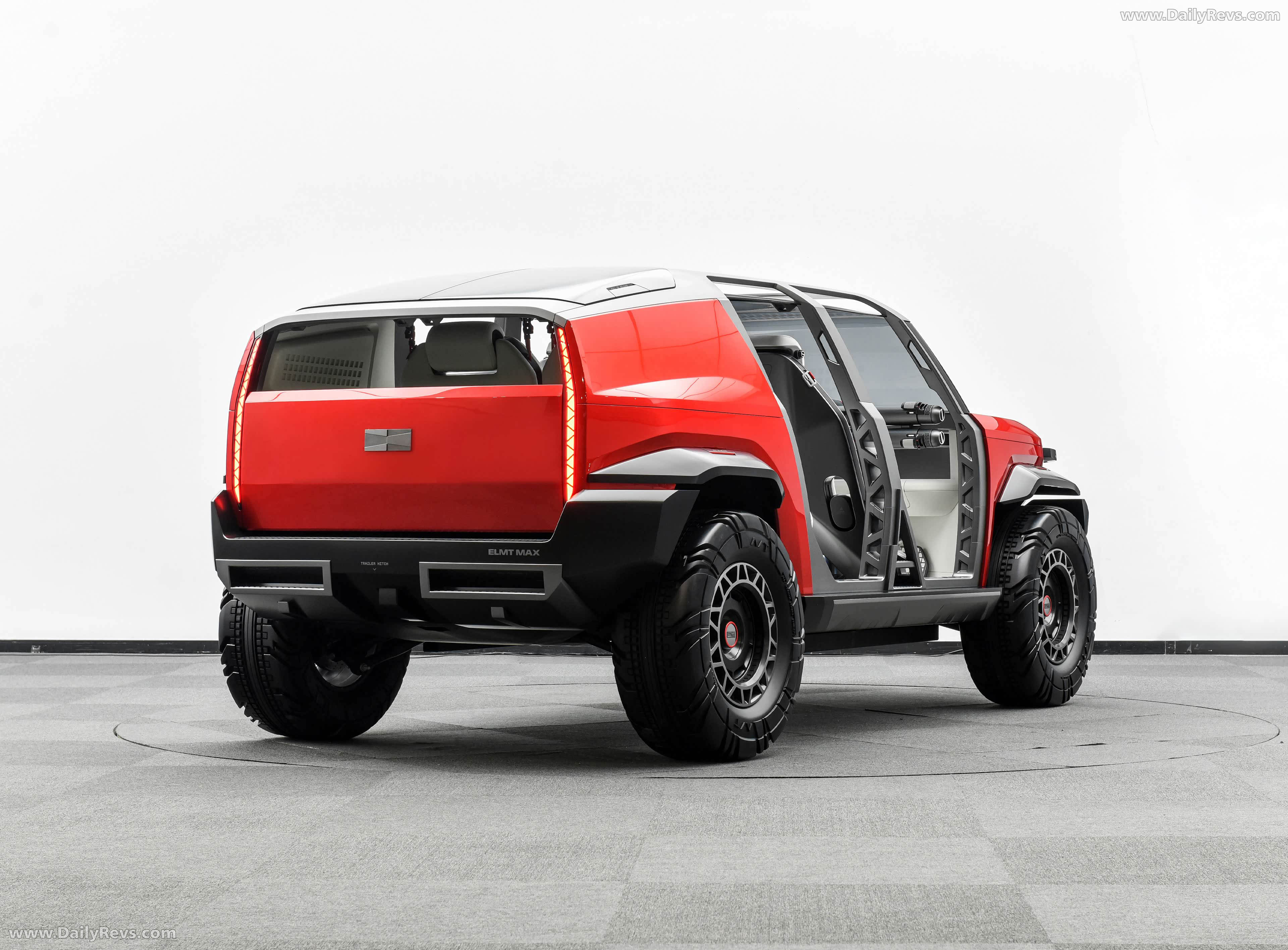 2025 Beijing Auto ELMT Max Concept Rear View