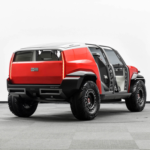 2025 Beijing Auto ELMT Max Concept Rear View