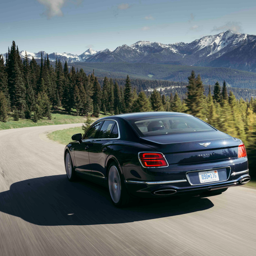 2025 Bentley Flying Spur Azure Rear View