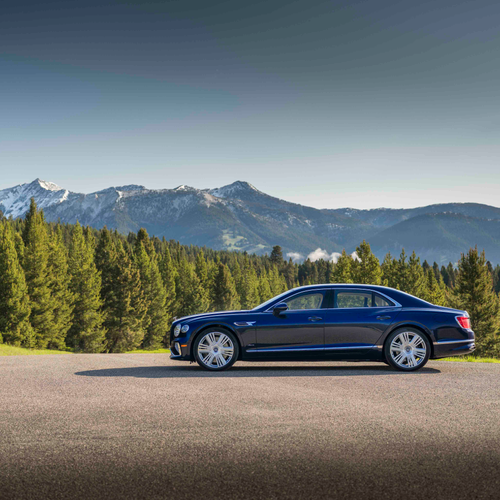 2025 Bentley Flying Spur Azure Side View
