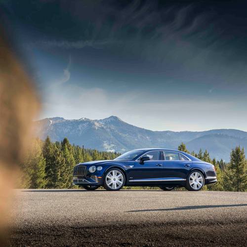 2025 Bentley Flying Spur Azure Side View