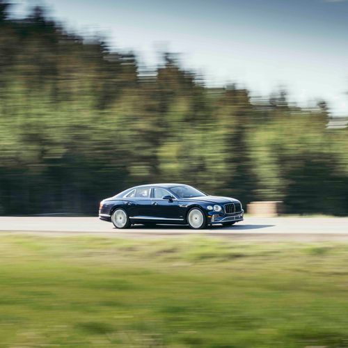 2025 Bentley Flying Spur Azure Side View